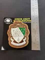 Kappa Delta Sorority Wood Wooden Crest (4") Double Raised