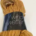 Wind Wetter Yarn Zitron Merino Wool Yellow Gold Bulky 100g 9574