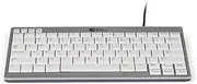 Bakker Elkhuizen BNEU950US Keyboard QWERTY Ultraboard 950 White-Silver