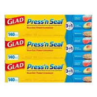 在飛比找樂天市場購物網優惠-Glad Press’n Seal 強力保鮮膜 3入