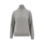 [EMPORIO ARMANI] EMPORIO ARMANI Cashmere turtleneck sweater Woman Grey