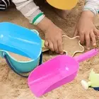 3 Pcs Kids Beach Spades Kids Play Sand Set Short Handle Beach Kids Sand Scoop