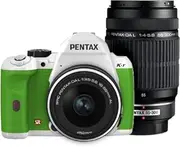 PENTAX DSLR Camera K-r W Zoom Kit White/Green 015 K-rWZK WH/GR015