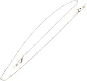 [WATIIFUFU] Wireless Earphone Chain Eyeglass Pearl Beaded Hanging Strap Glasses Chain