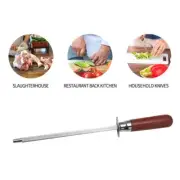 Durable Knife Sharpening Steel Rod Sharpener Honing Chef Tool High Quality