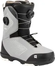 Nitro Club BOA Men's Snowboard Boots, Charcoal/Black, M10 MY25
