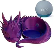 3D Printed Dragon Stand - Speaker Holder Bracket, Creative Smart Speaker Holder with Anti-Slip Base, Perfect Gift for Fantasy & Tech Lovers