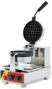 NP-546 Rotate Waffle Maker Non-Stick Grid Muffin Baker Making Machine Commercial Belgian Waffle Stove Waffle Toaster