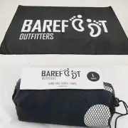 Barefoot Outfitters Sand Free, Rapid Dry, Light, Gym Sport Beach Towel Travel Lg
