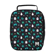 MontiiCo Insulated Large Lunch Bag and Ice Pack Game On