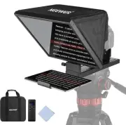 NEEWER Basics X16B Aluminum Alloy Liftable Teleprompter 16" For iPhone Tablet