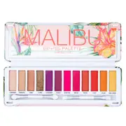 BYS 12g Eyeshadow Colour Palette Pigment Eye Shadow Shimmer Eyes Makeup Malibu