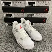 Air Jordan 4 IV Retro White Oreo DJ4699-100 GS 3.5-6.5y 5-8W DS RARE Authentic