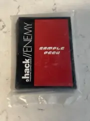 Dot Hack Enemy TCG Trading Card Game Sample Deck New Sealed