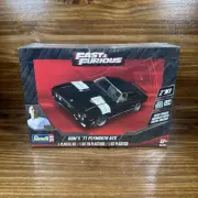 Revell Fast & Furious Dom's '71 Plymouth GTX 1:24 Scale Plastic Model Kit Sealed