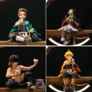 Demon Slayer Animation Slayer Kamado Nezuko LED Light Figure Decor Model Toys