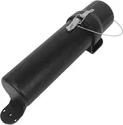 Porotmotor Motorcycle Tool Tube, Waterproof Manual Canisters for Tools, Fuel Bottle, Documents, Gloves & Accessories – Durable Storage Tube with Mounting Clamps & Tie Wraps (Small)