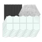 EGINO 120 Pack Double-Sided Adhesive Tape for Acoustic Soundproofing Foam