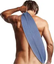 EvridWear Exfoliating Back Scrubber with Handles two sides for Body Shower Deep Cleans Skin Massages Invigorating Blood Circulation Men Women One Size 1Pack Back Scrubber