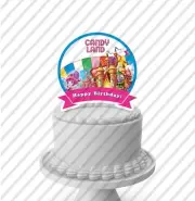 Candy land Cake Topper Centerpiece Decoration Party Birthday Shower