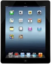 Apple iPad (4th Generation) WiFi + Cellular Black 64GB (IDA1460BLK64GBB) (Renewed)