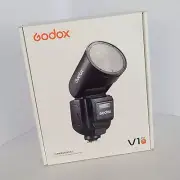 Godox V1 PRO-F Fujifilm ETTL Li-ion Round Head Camera Flash NEW Box 2.8GHz Wi-fi