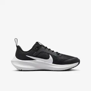 【NIKE 耐吉】慢跑鞋 運動鞋 NIKE AIR ZOOM PEGASUS 40 GS 男鞋 女鞋 大童 黑(DX2498001)