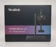 Yealink WH62 Mono UC DECT Wireless Headset 1308005 *NEW* WHM621 *See Description