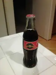 Turner Field Home of the Braves 19997 Inaugural 8 oz Full Coke Bottle