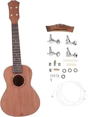 Mikinona Manual Assembly Ukelele Kit 1 Set Homemade Ukelele Accessories Great for Boys and Girls
