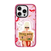 iPhone 16 Pro Impact Case MagSafe Compatible Modern Lady