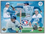 1993 TORONTO BLUE JAYS UPPER DECK HEROES CARD BAILOR REGGIE JACKSON ASHBYJENKINS