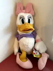 Rare Folkmanis Walt Disney Mickey & Friends Daisy Duck Hand Puppet Plush