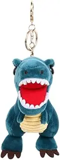 BESTonZON Dinosaur Keychain Plush Pendant Creative Soft Stuffed Animal Charm for Bags and Purses for Boys Girls and Students Cute Key Ring Decor for Everyday Use and Special Occasions