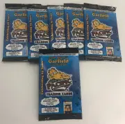 (6)x Garfield Pacific 2004 Trading Card Unopened Packs Lot Jim Davis Autograph