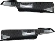 Front Bumper Lip for BMW F30 F31 F35 320i 328i 330i 335i 340i 316d Sport 2012-2019 Front Bumper Splitter Trim Kit Fog Light Lamp Cover Canards Car Front Bumper Spoilers(Down Carbon Look)