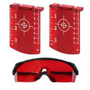 Maxiline Laser Target x2 + Laser Glasses Red Beam