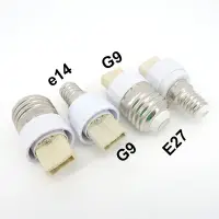 在飛比找蝦皮購物優惠-E27 E14轉G9燈座燈泡座轉換器電源插座轉換燈泡E14-