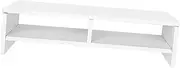 GAROZATION Dual Monitor Stand Riser Height Laptop Shelf for Desk Ergonomic Computer Screen Riser with Storage Space Maximize Workspace and Alleviate Neck Fatigue