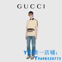 在飛比找Yahoo!奇摩拍賣優惠-現貨[禮物]GUCCI古馳GG Supreme帆布腰包簡約