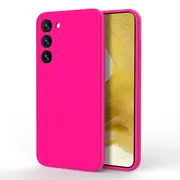 ZUSLAB Galaxy S24 FE 5G Case Nano Silicone Shockproof Gel Rubber Bumper Protective Cover for Samsung (2024) - Hot Pink
