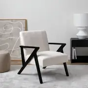 Hector Occasional Chair - Black/Natural