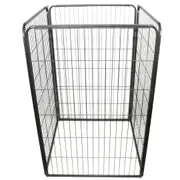 YES4PETS 4 Panel 120 cm Heavy Duty Pet Dog Cat Rabbit Exercise Playpen Puppy Rabbit Fence Extension