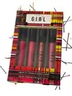 Color Co Bye Girl Liquid Lip Set 4 Liquid Lipsticks High Shine Matte Shimmer