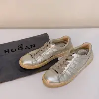 在飛比找蝦皮購物優惠-二手 HOGAN logo時尚 潮流 女鞋 休閒鞋 運動鞋 