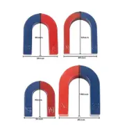 100/80/60/40mm Horseshoe U-shaped Magnet Children Physics Experiment Tool Toy Mengxi 60mm