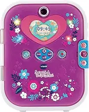 VTech Purple Secret Safe Diary Light Show, Interactive Girls Diary, Secret Diary for Girls with Face Recognition, Photos & More, Gifts for Girls with Games, Ages 5, 6, 7+ Year Olds (541903)