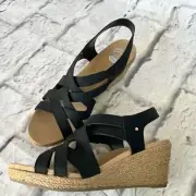 Dr. Scholl's Womens Everlasting Ankle Strap Espadrille Wedge Sandal size 9.5