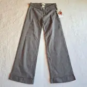 PERSNICKETY Girls 14 Years Pants Black & White Checkered Wide Ankles New