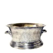 [OneWorld Collection] Oval Ice Bucket Medium Silver